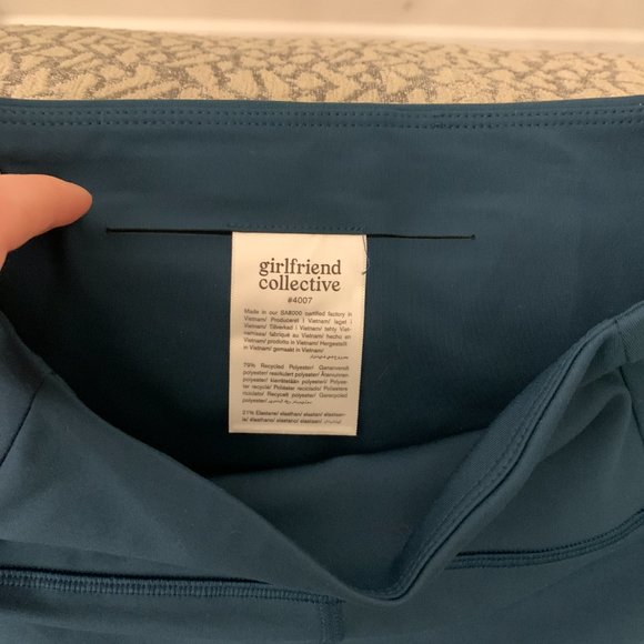 NWOT Girlfriend Collective High-Rise Compressive Leggings in "Globe" - Picture 11 of 11